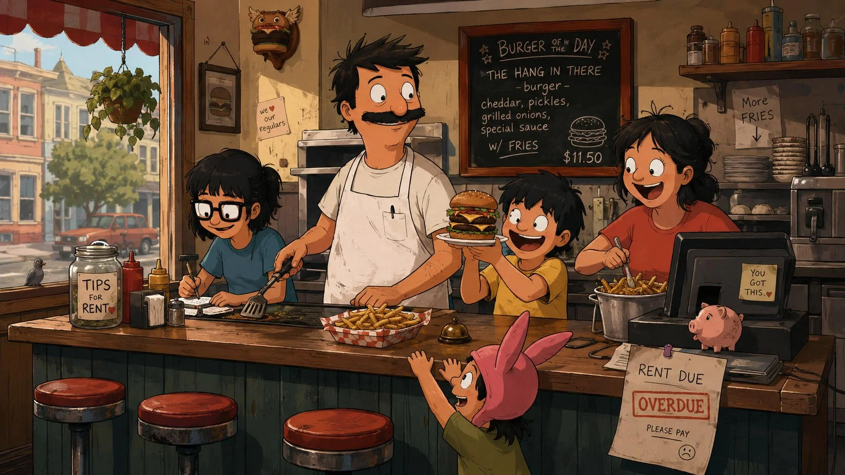 Why Bob’s Burgers Is the Best Show About Trying to Make Rent With Food