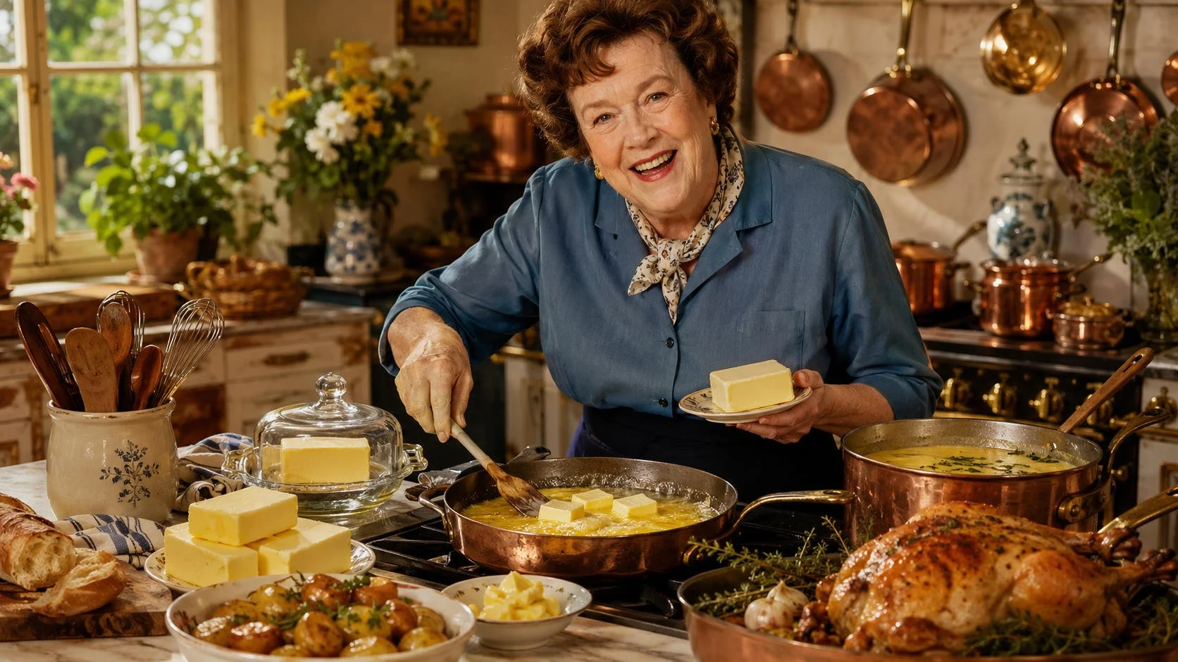 Why Julia Child Used So Much Butter