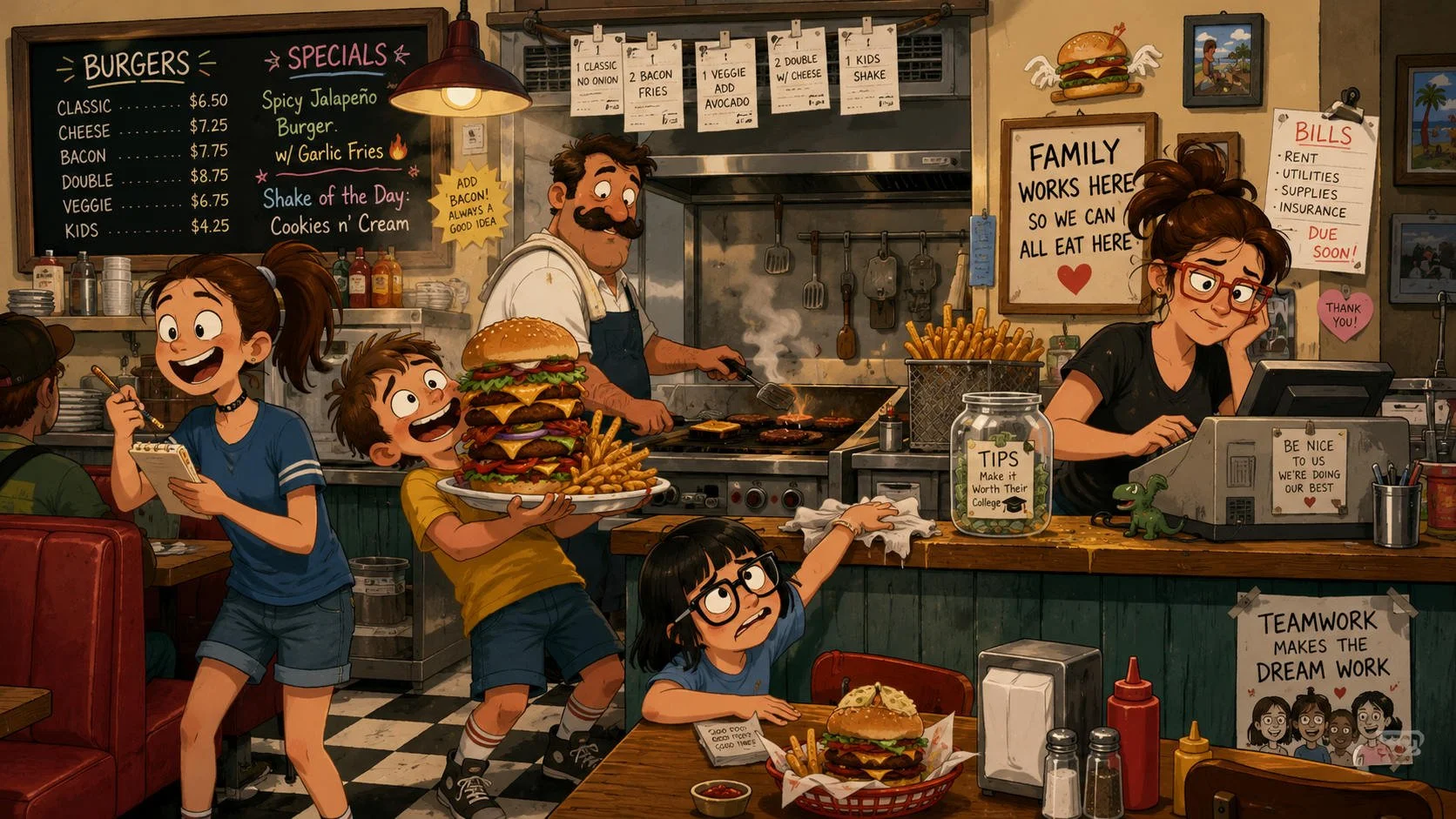 What Bob’s Burgers Gets Right About Family Restaurants and Free Labor