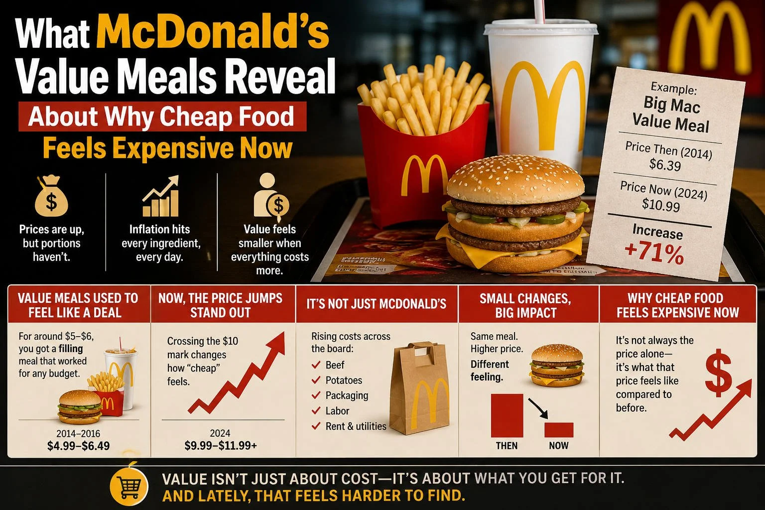 What McDonald’s Value Meals Reveal About Why Cheap Food Feels Expensive Now