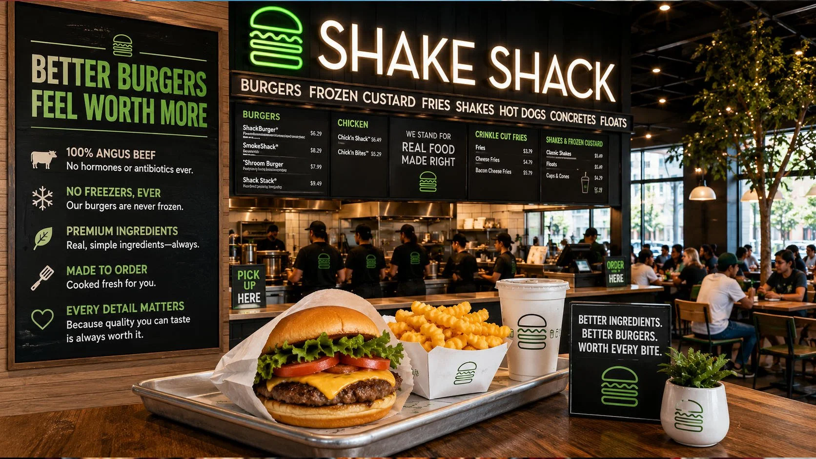 What Shake Shack Says About Why “Better Burgers” Feel Worth More