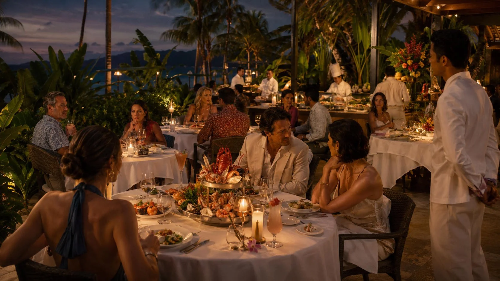 Buffet With a Body Count: What The White Lotus Reveals About Resort Food and Class Anxiety