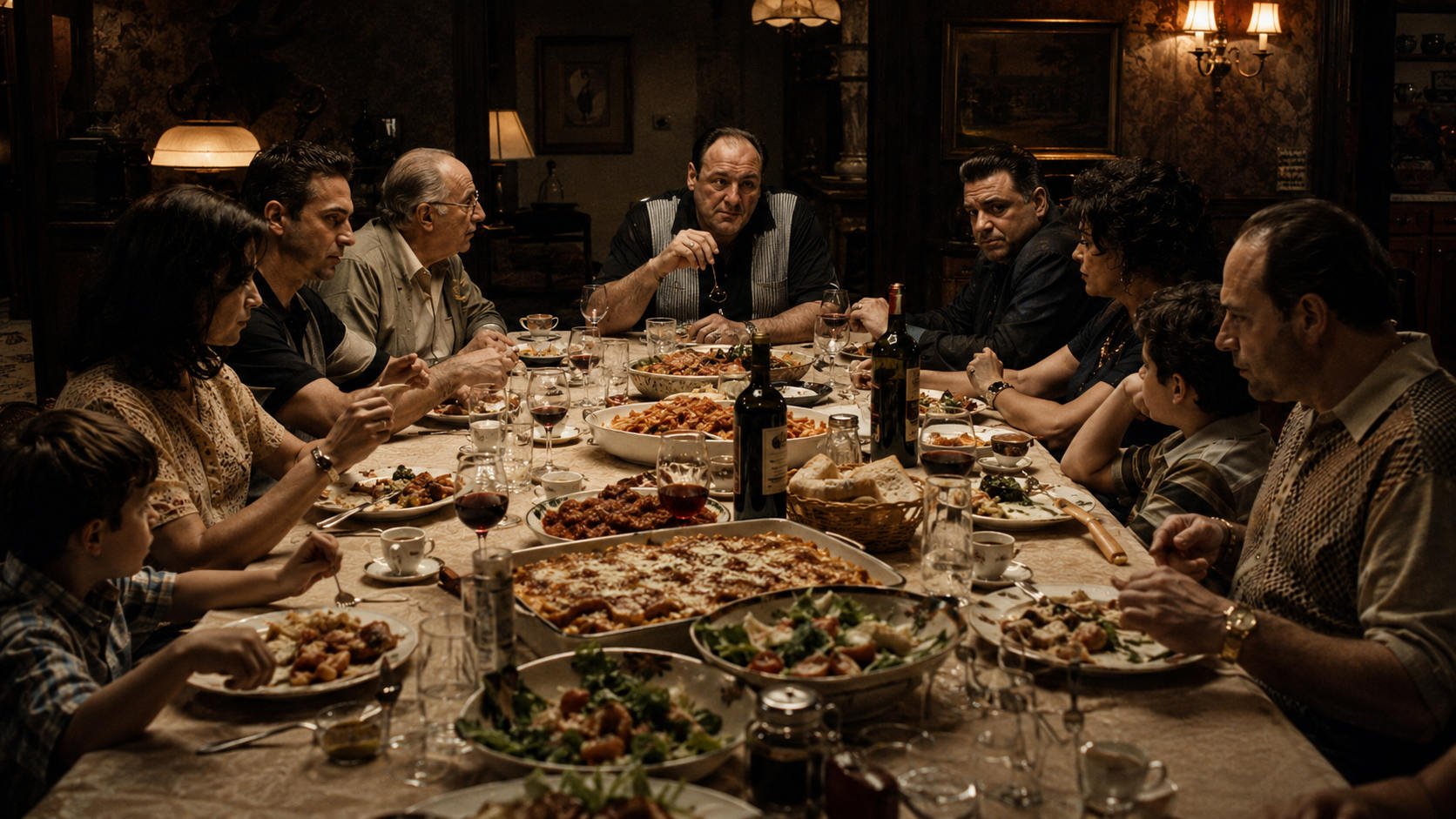 Gabagool, Guilt, and Baked Ziti: What The Sopranos Gets Right About Food, Family, and Control