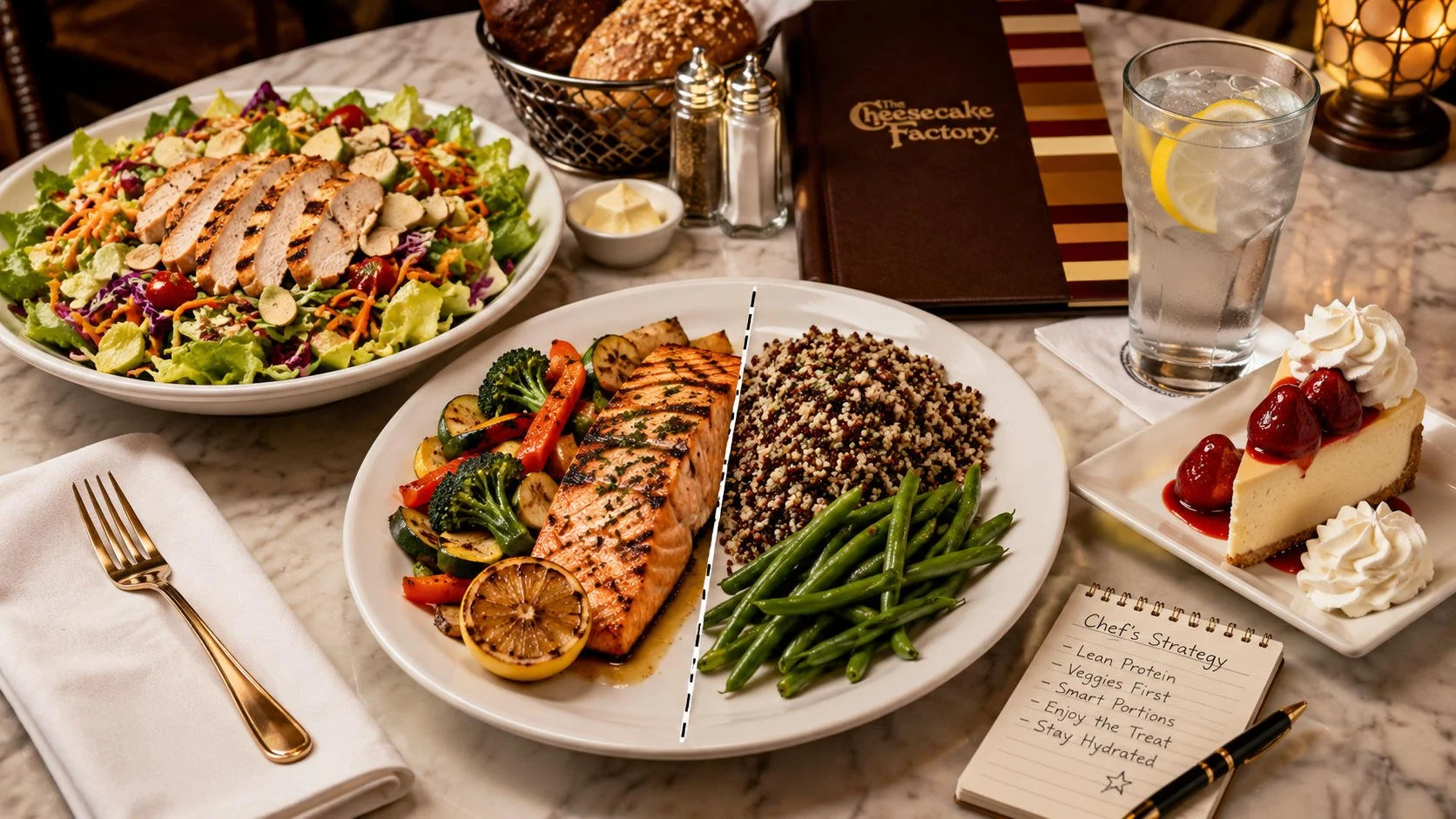 Can You Lose Weight Eating Cheesecake Factory? The Top Chef Strategy