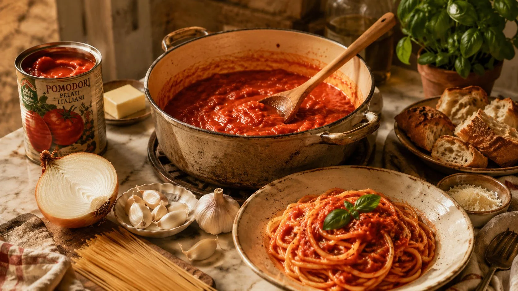 What Marcella Hazan’s Tomato Sauce Teaches About Cheap Food That Tastes Expensive