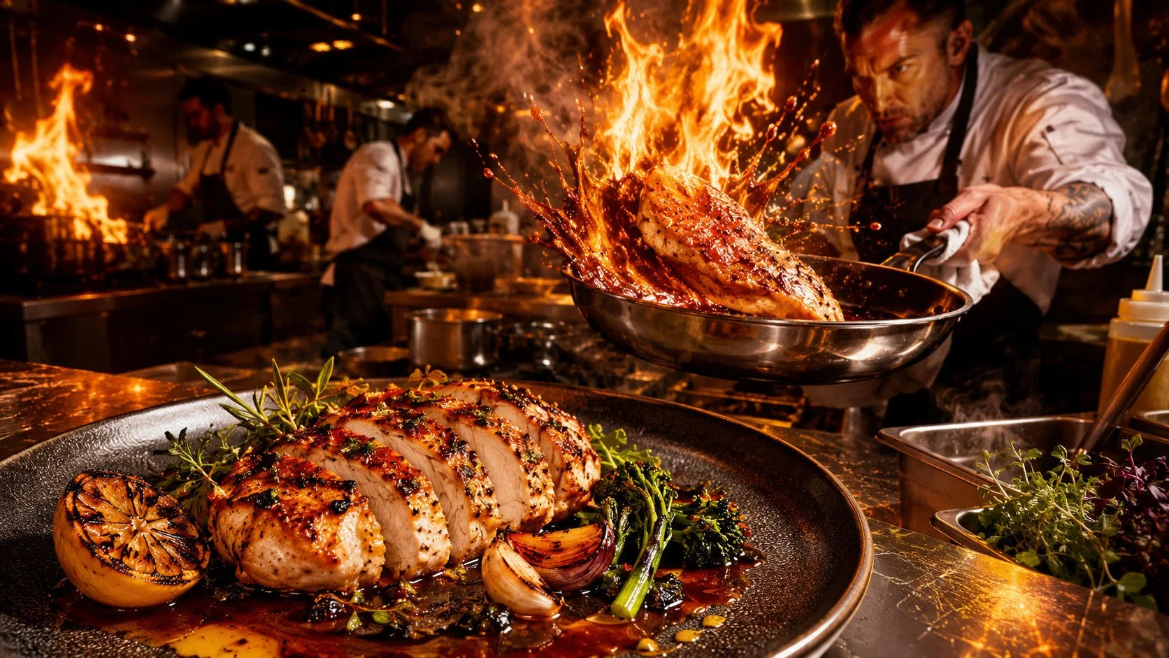 The Hell’s Kitchen Recipe for Making Chicken Breast Exciting