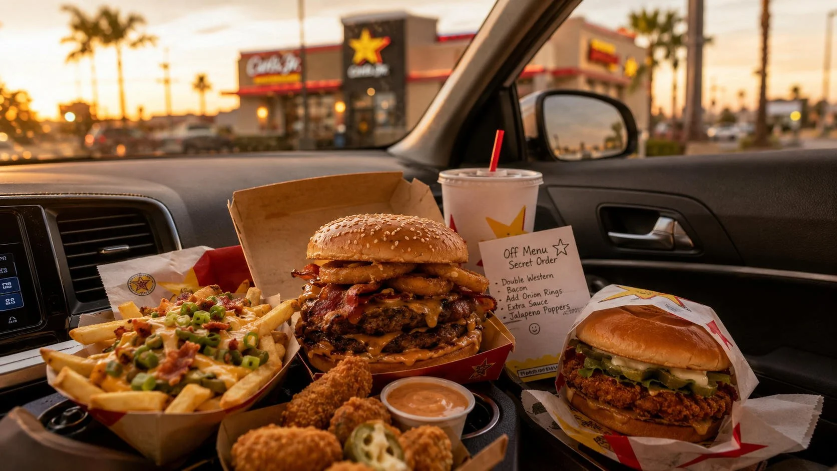 Secret Menu at Carl’s Jr.: The Drive-Thru Speakeasy