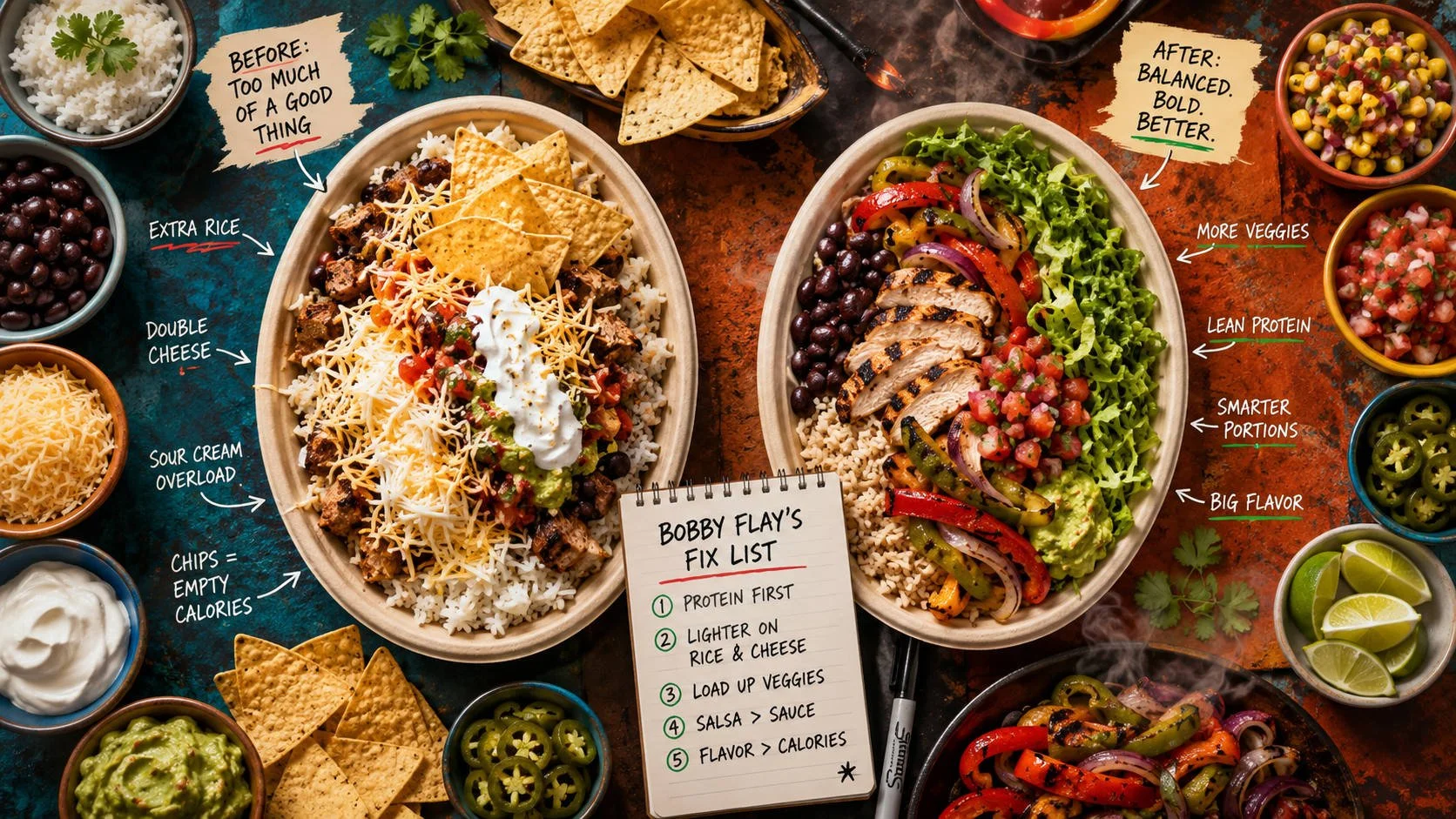 Can You Lose Weight Eating Chipotle Bowls? What Bobby Flay Would Fix First