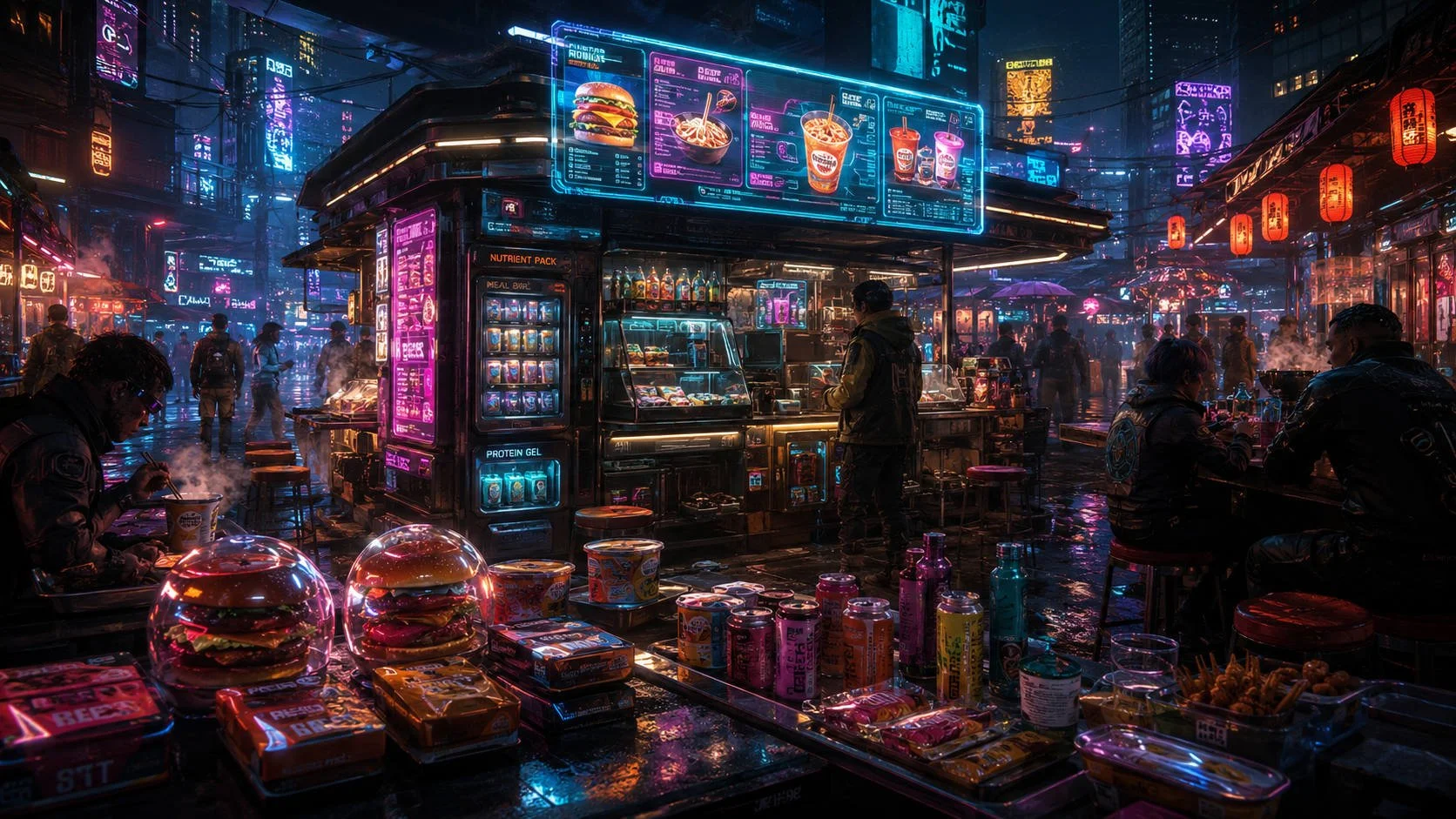 What Cyberpunk 2077 Says About Ultra-Processed Food Futures