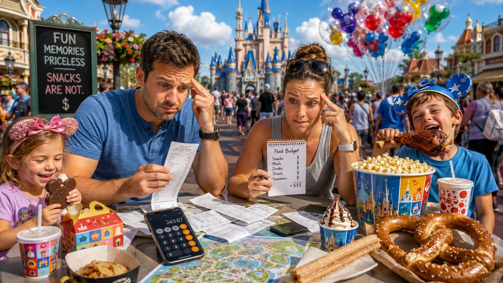 Why Disney World Food Makes Parents Budget Like Accountants