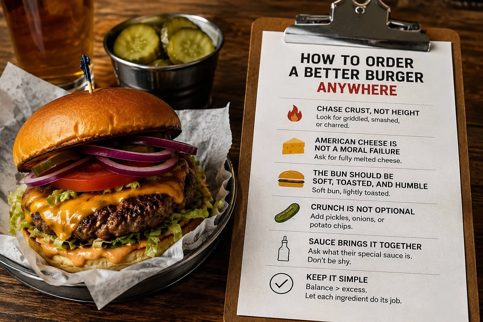 The Bobby Flay Way to Order a Better Burger Anywhere