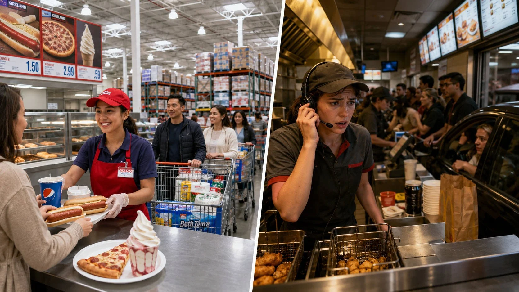 Why Costco Food Court Jobs Look Different From Normal Fast Food