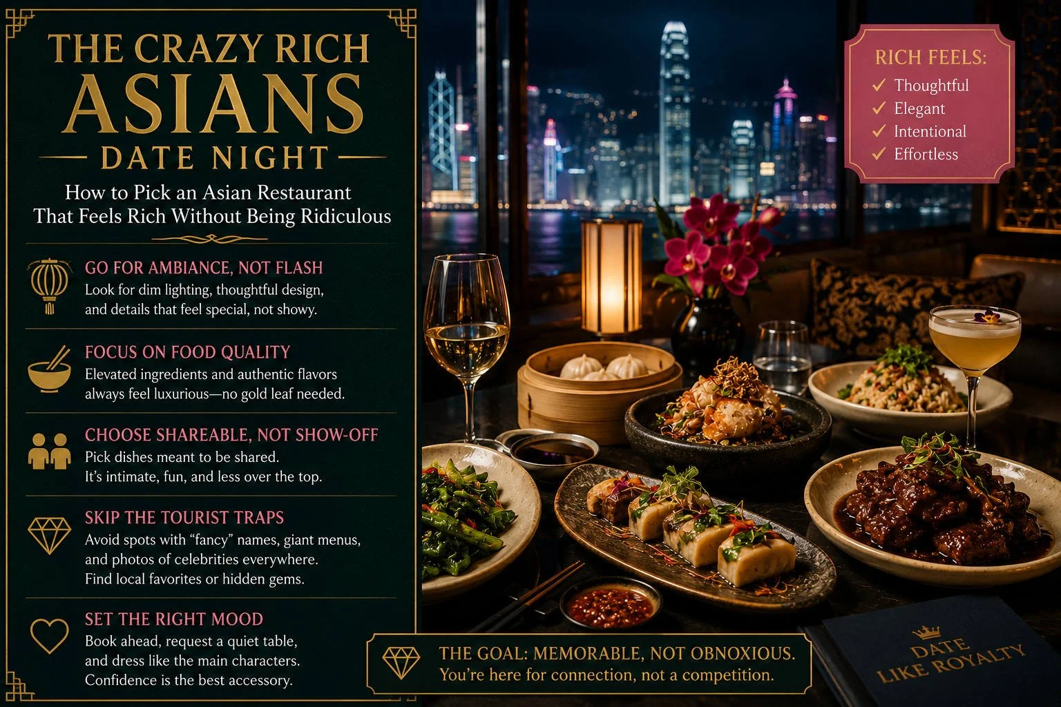 The Crazy Rich Asians Date Night: How to Pick an Asian Restaurant That Feels Rich Without Being Ridiculous