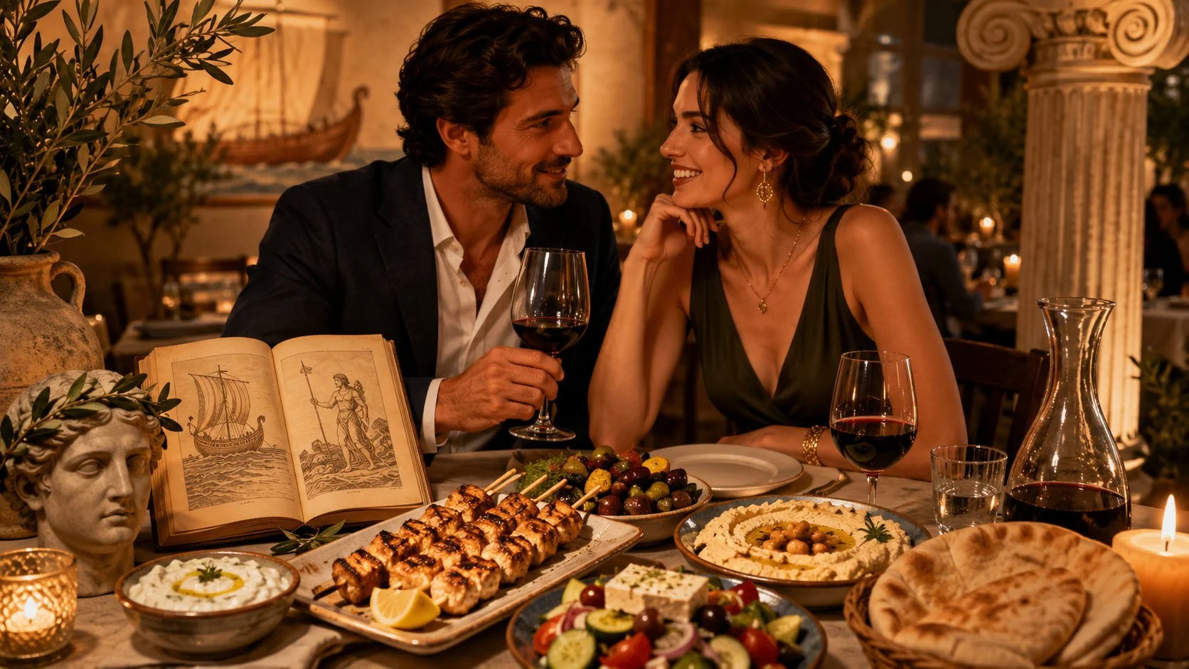 The Odyssey Date Night: Why Greek Food Makes You Seem Smarter Than You Are