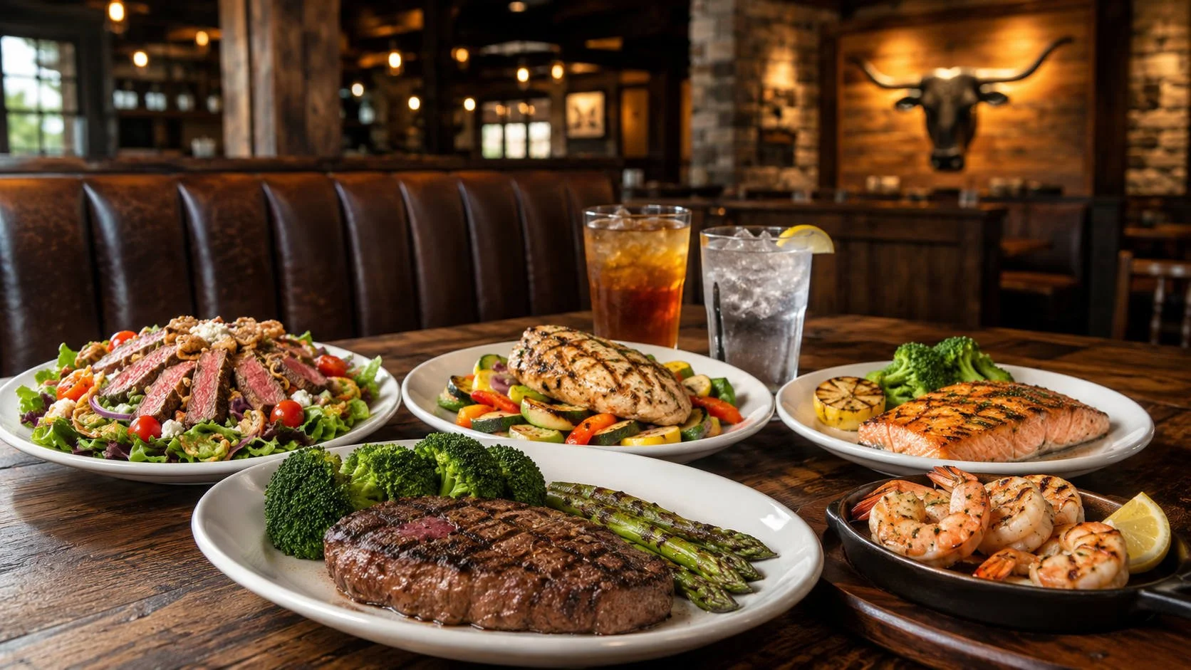 Low-Calorie, High-Protein Options at LongHorn Steakhouse