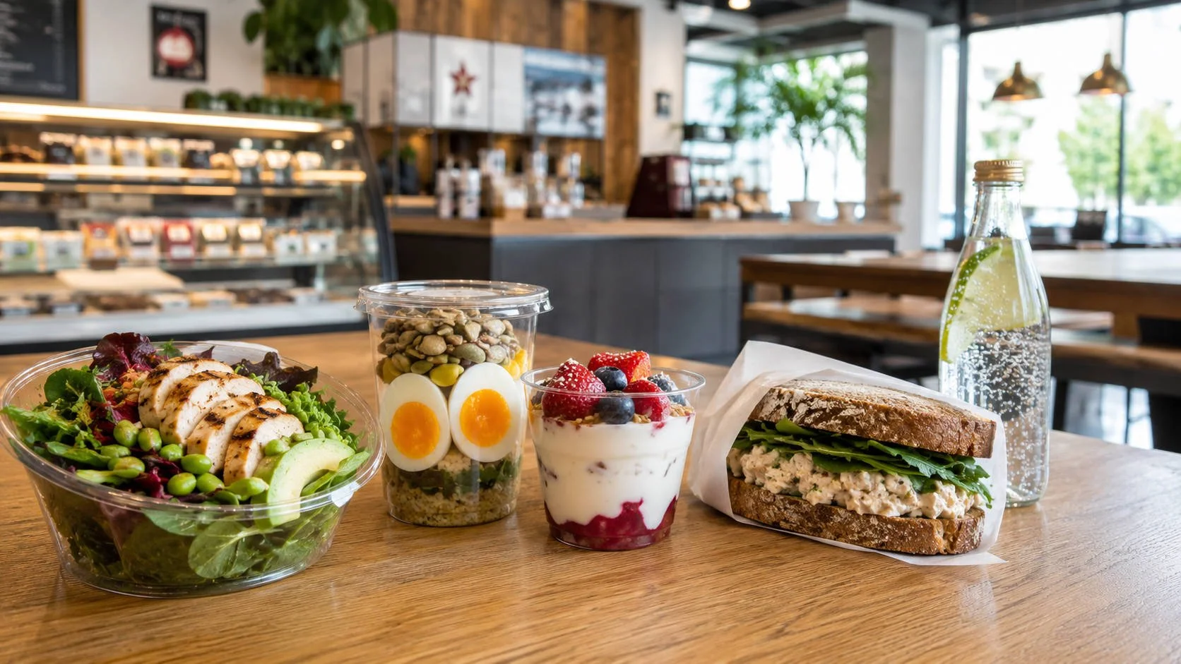 Low-Calorie, High-Protein Options at Pret a Manger