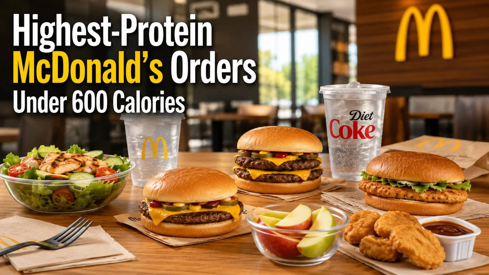 Highest-Protein McDonald’s Orders Under 600 Calories