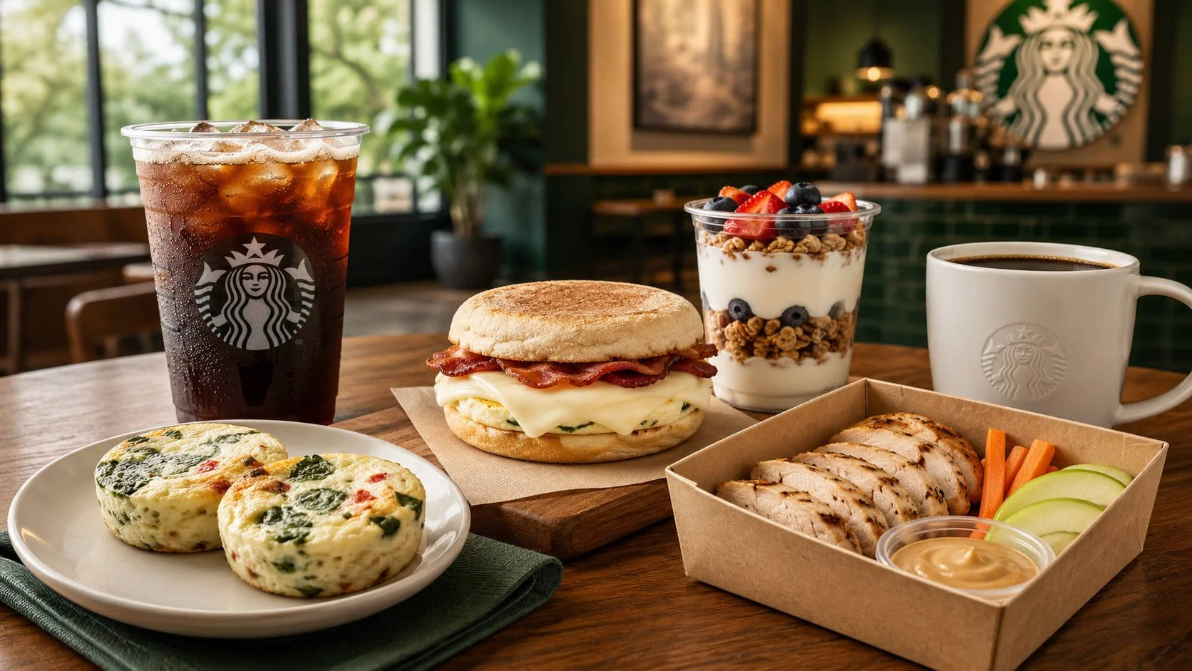 Highest-Protein Starbucks Orders Under 600 Calories