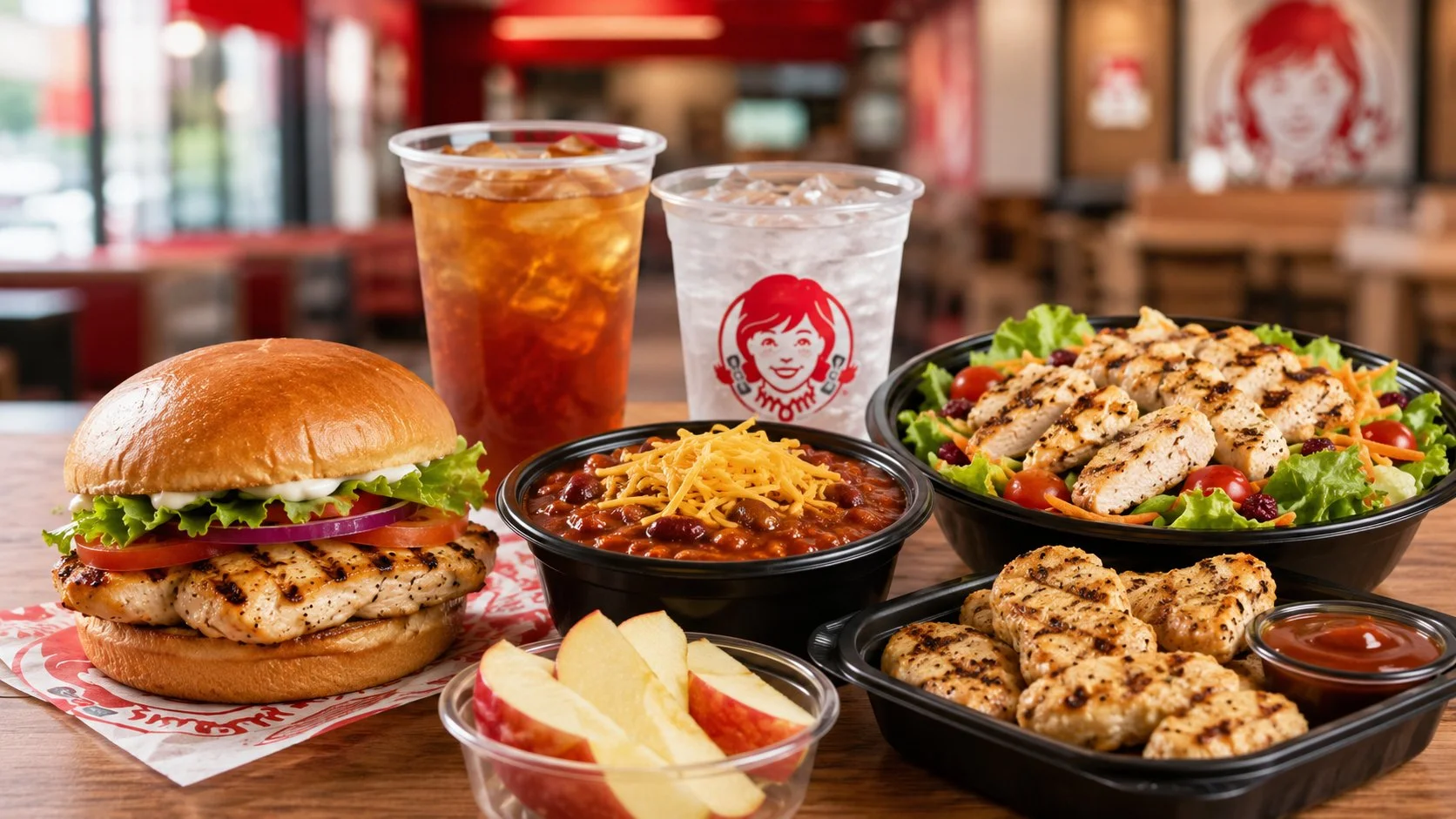Highest-Protein Wendy’s Orders Under 600 Calories