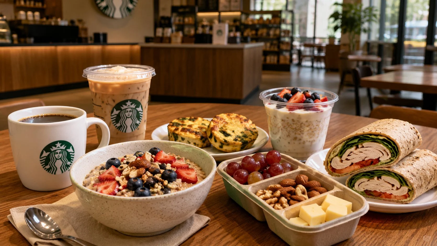 High-Fiber, High-Protein Orders at Starbucks: What to Buy, What to Avoid