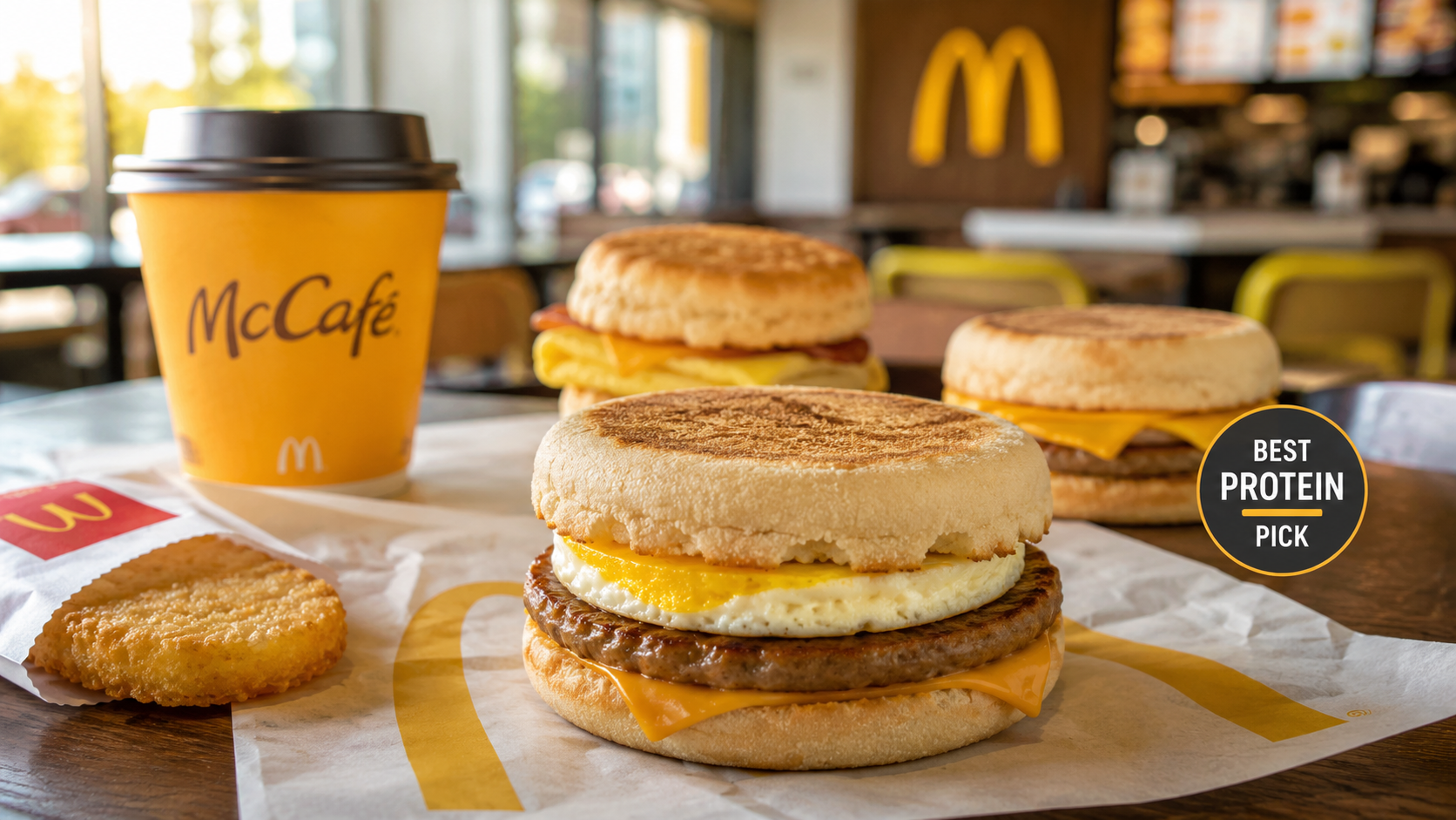 McDonald's Best Cheap Breakfast for Protein