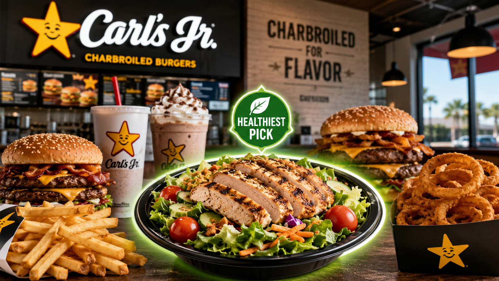 Healthiest Item at Carl’s Jr.: What to Order When Everything Looks Like a Calorie Bomb