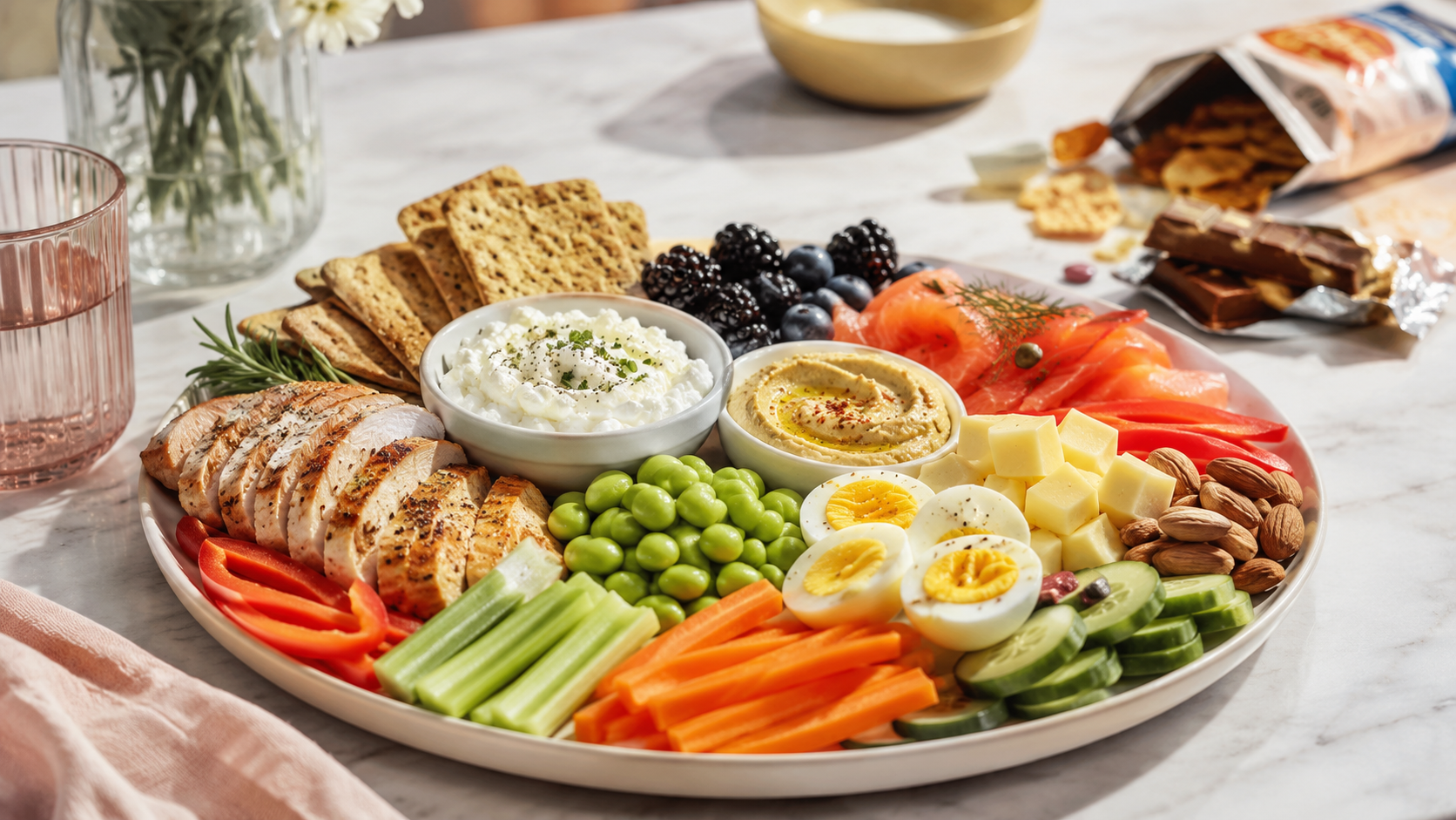 How to Build a High-Protein Girl Dinner That Doesn’t Look Like Evidence From a Breakdown