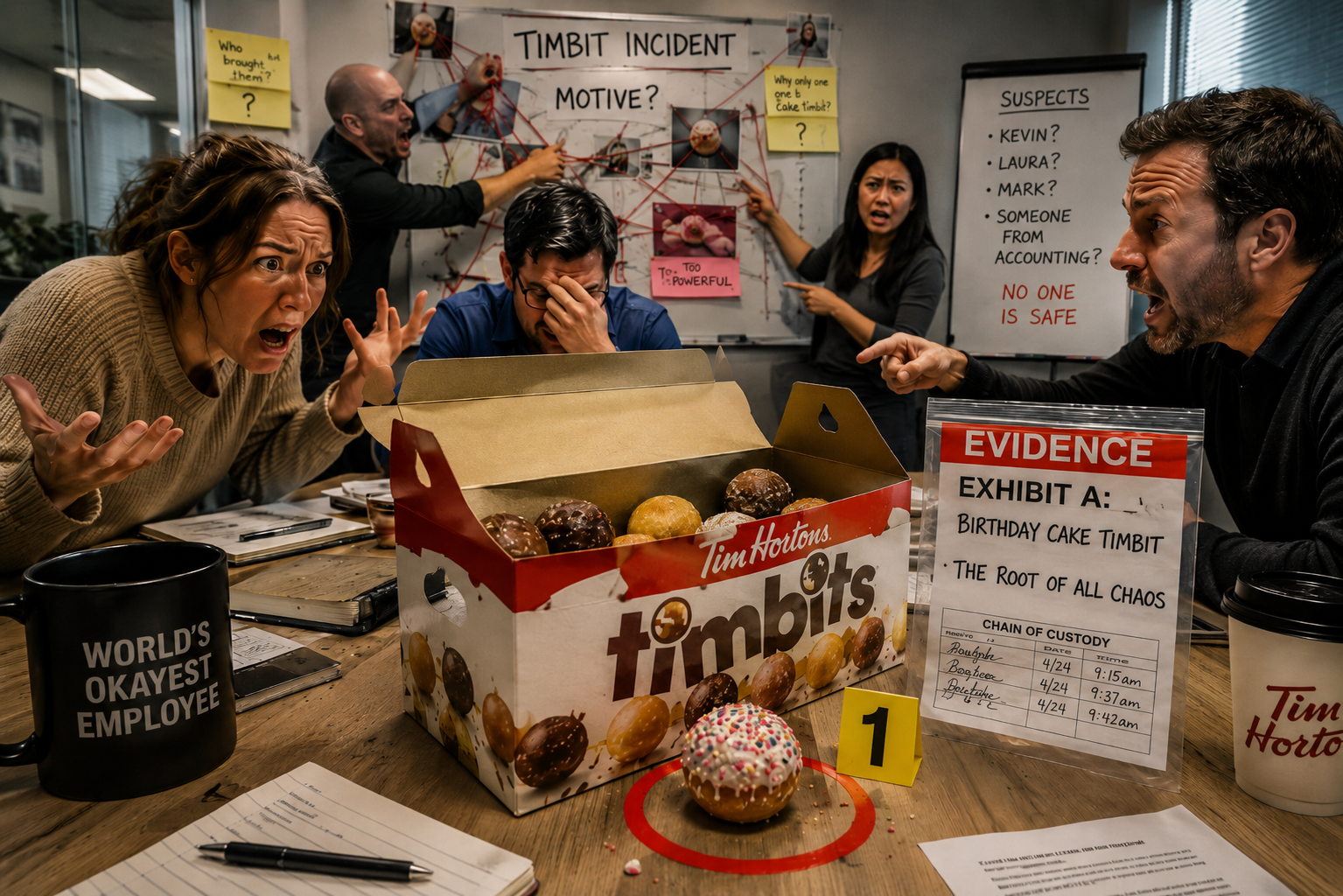 You are not buying Timbits for everyone, you are starting a problem.