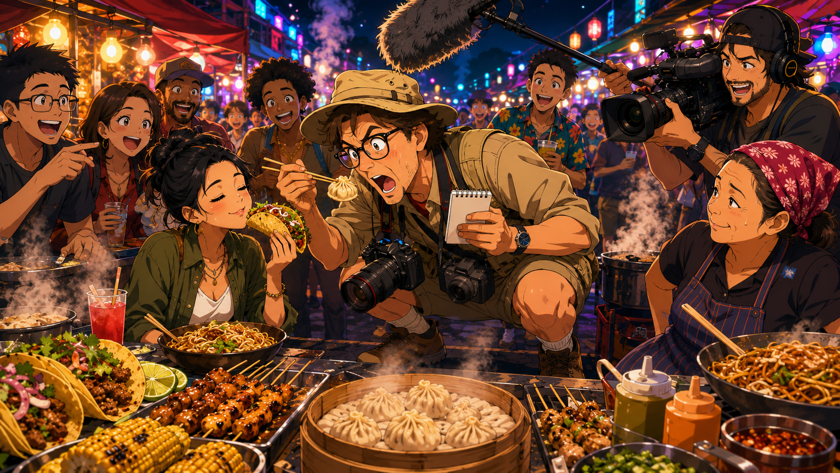 How to eat street food without being in a documentary