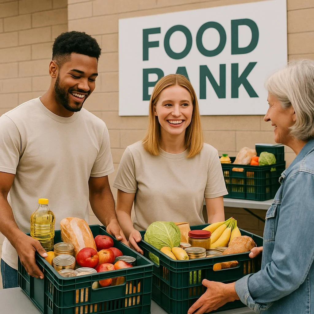 How to Get Free Food from a Food Bank
