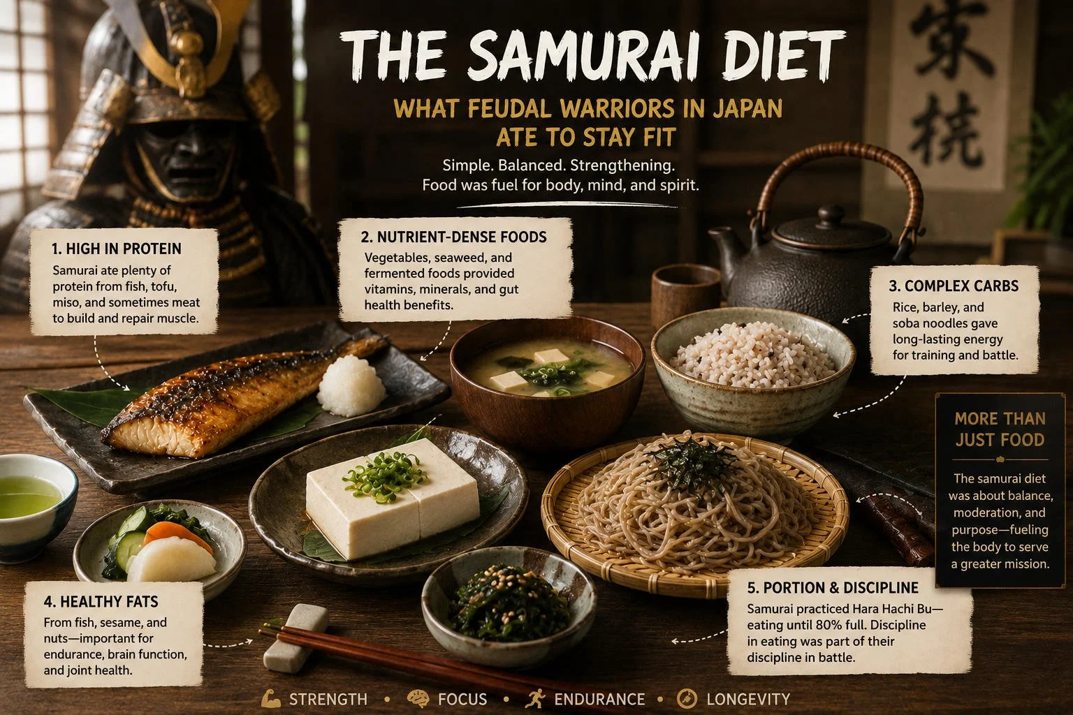 The Samurai Diet: What Japan’s Feudal Warriors Actually Ate