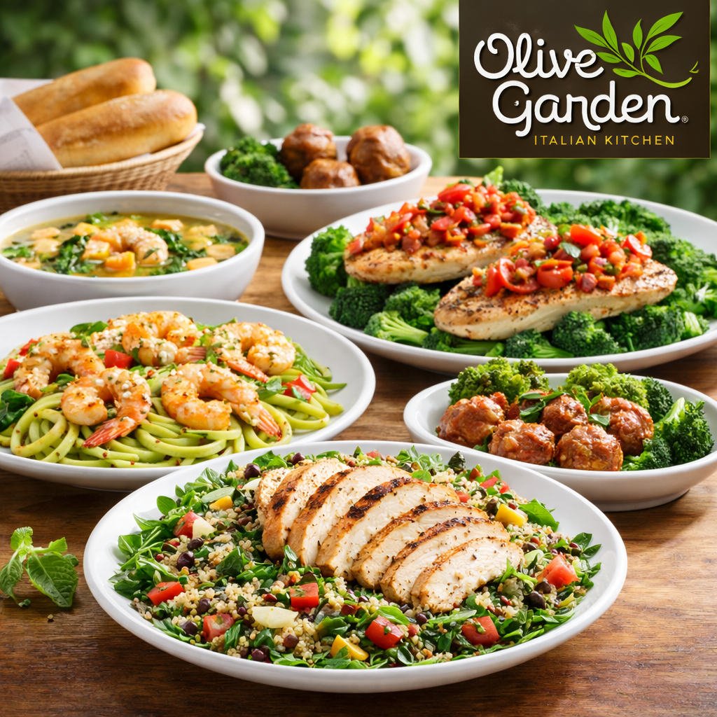 Low Calorie, High Protein Options at Olive Garden