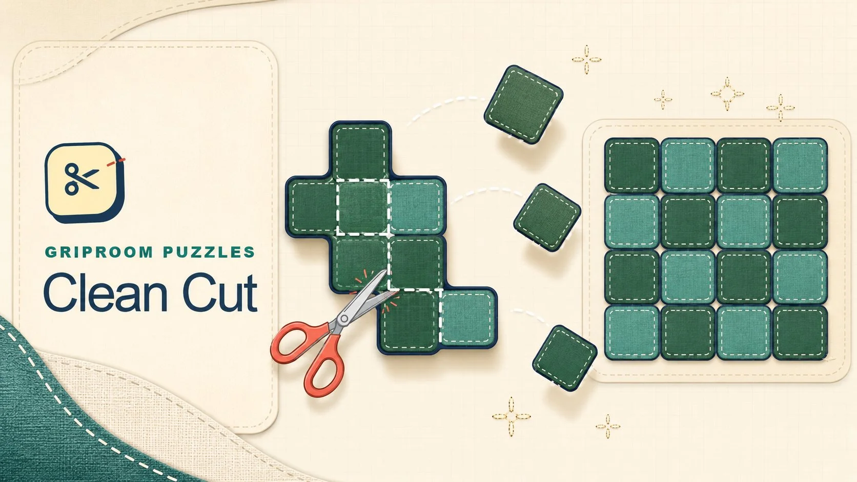 Clean Cut – Free Shape Puzzle Game