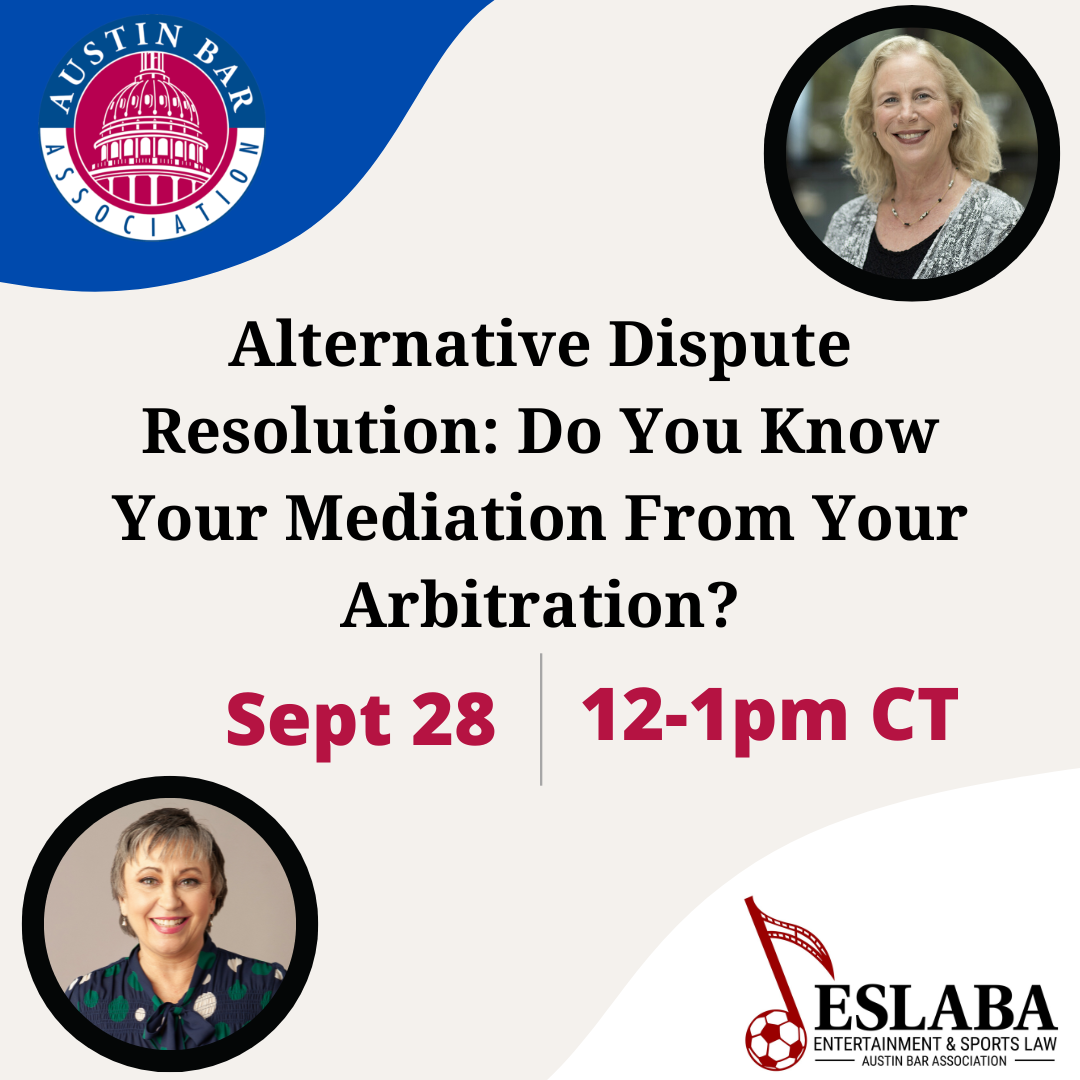 Alternative Dispute Resolution: Do You Know Your Mediation From Your Arbitration?