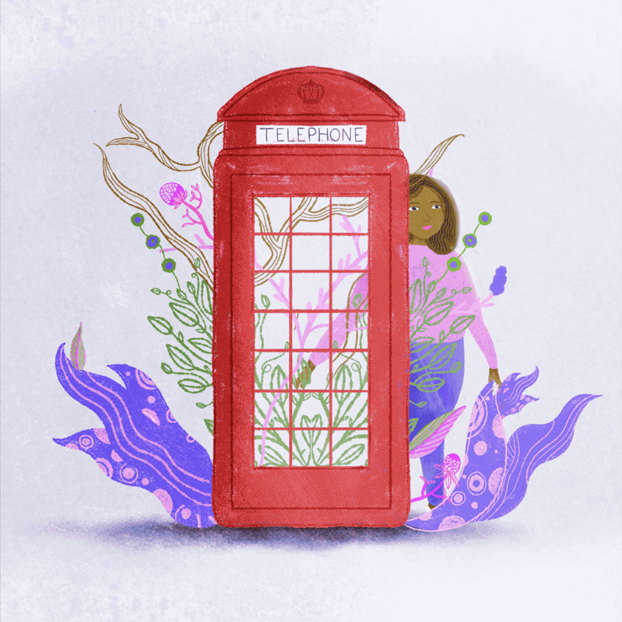 Tamisha_Harris_London_Nature_TelephoneBooth.gif