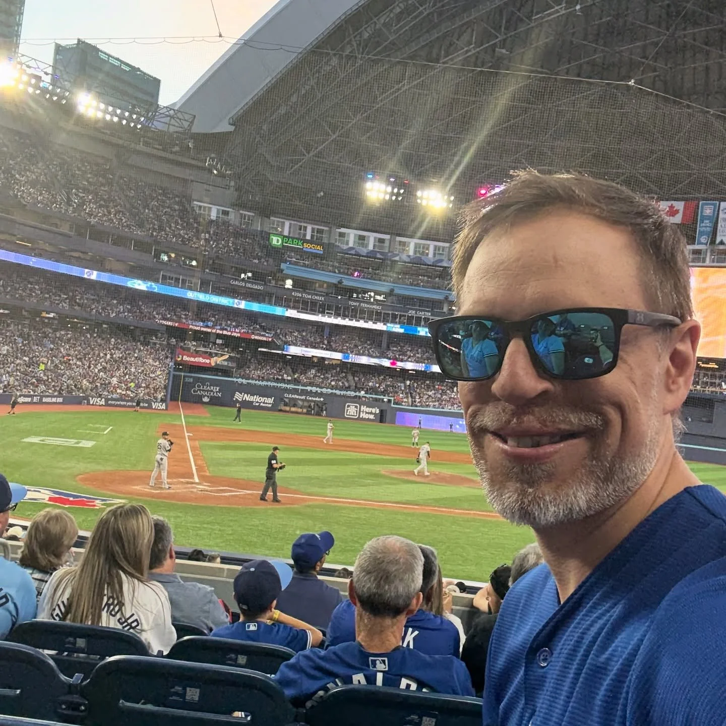 Here’s our friend Steve rocking his new @underarmour shades with custom sapphire mirror tint — perfect for catching every highlight at the Jays game.  A winning look for a winning team.  Go Jays Go! βΎοΈβ¨π
Thanks, Steve, for shopping smal