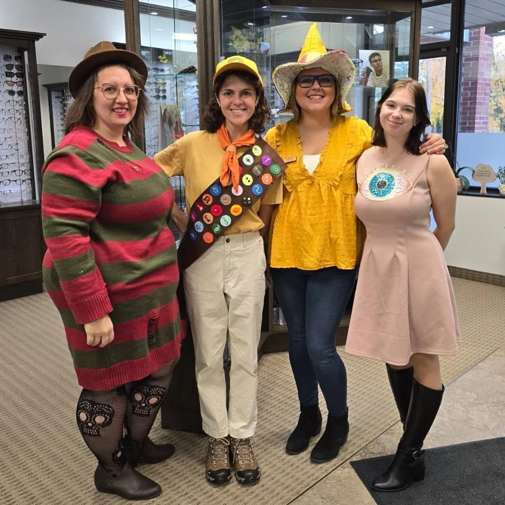 Happy Halloween from the amazing crew at Royal City Optometry!ππ»ππ§π½‍βοΈπ§‍βοΈ
#royalcityoptometry #yourlocaloptometrist #guelphlife #happyhalloween #freddie #russell #witch #pinkeye