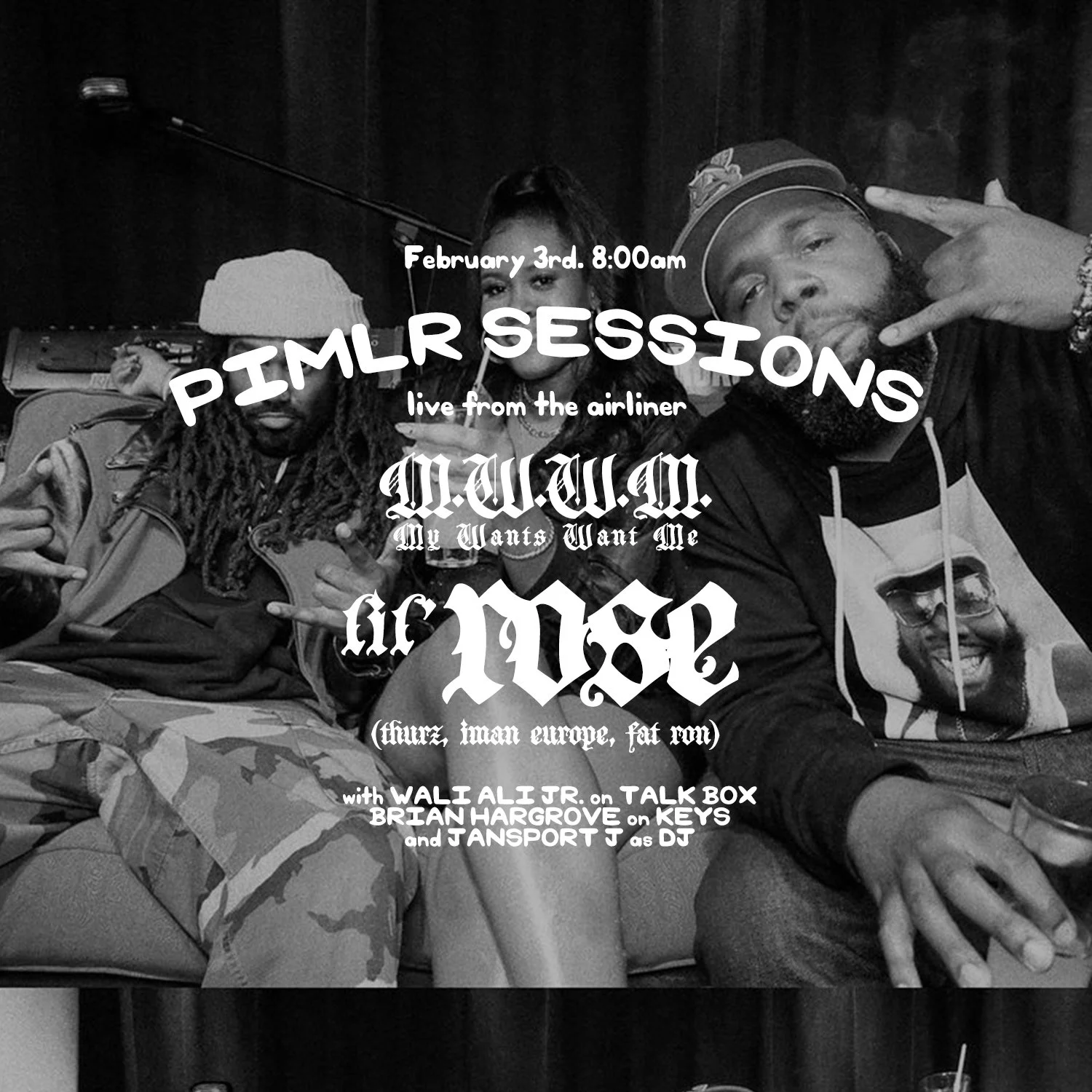 PIMLR Sessions: LIVE FROM THE AIRLINER : LIL’ ROSE