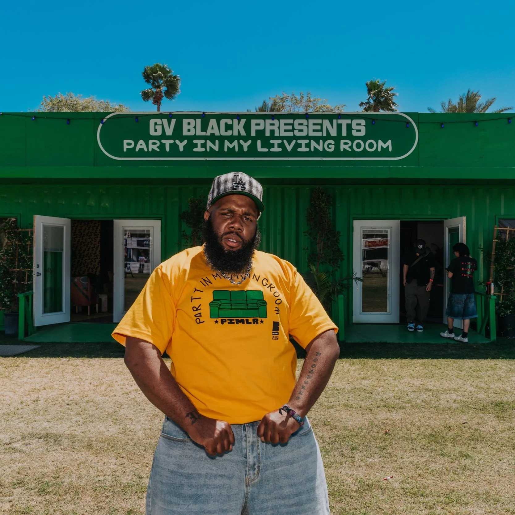 Fat Ron Performs "Lil Dontae's Inferno" Live at Coachella | PIMLR x GV Black