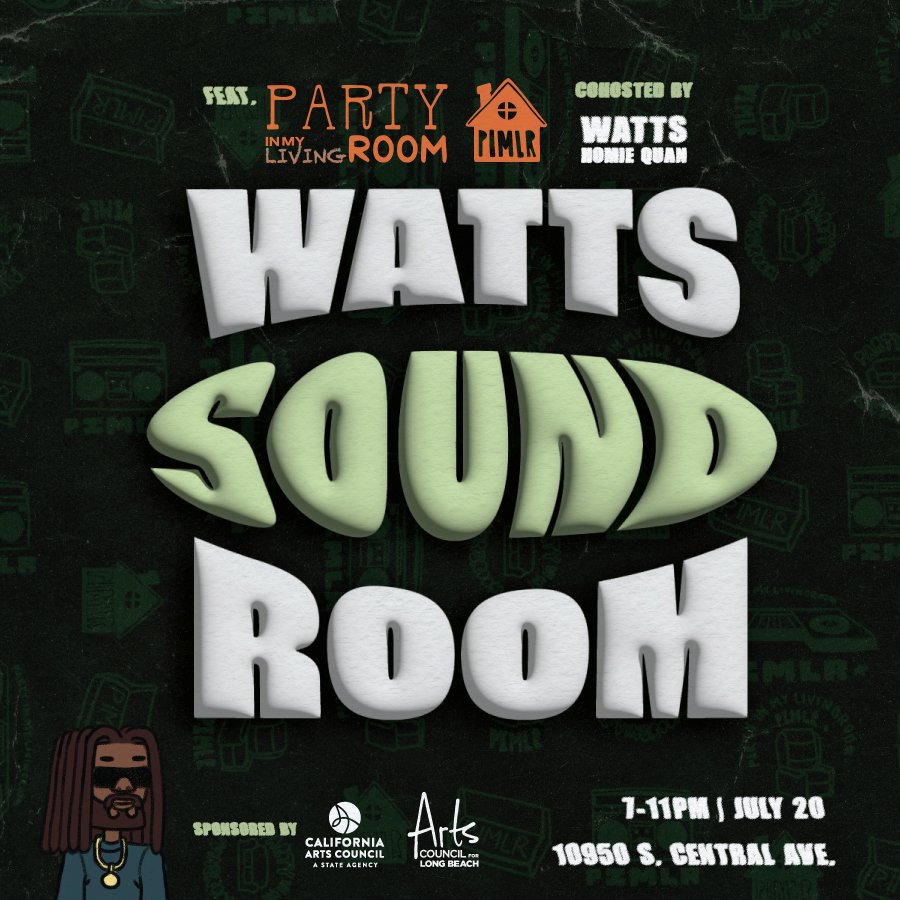 PIMLR x Watts Sound Room to Rock the WLCAC This Saturday