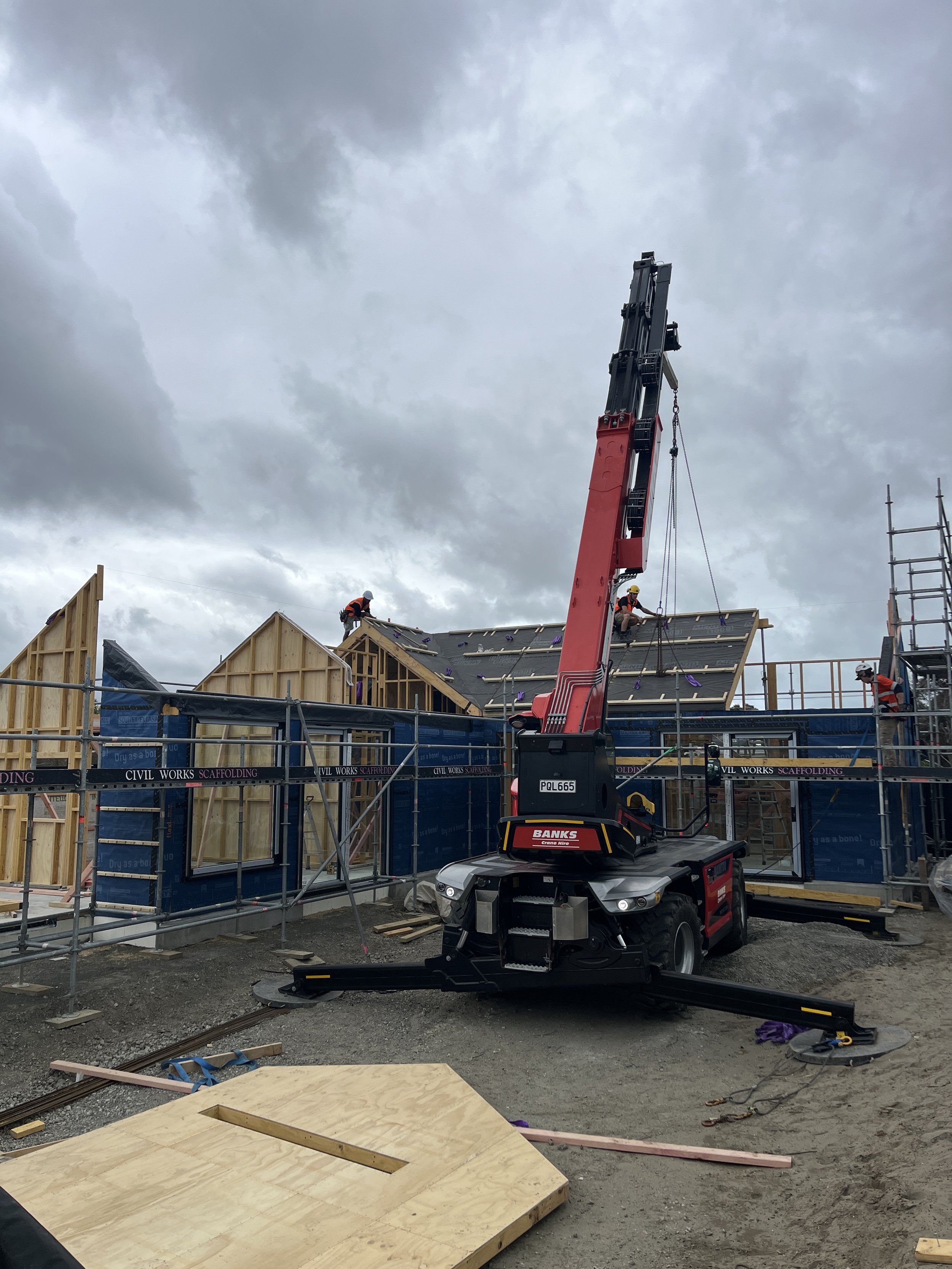 Waikanae House - Install Week
