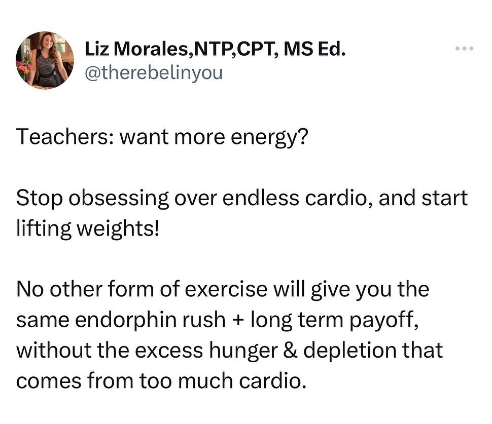 The most common mistake I see in beginners getting into fitness (which is also one that I made myself!) is focusing too much on cardio. 

Don&rsquo;t get me wrong, I&rsquo;m so excited to see you doing anything to move your body more ❤️, and I truly 