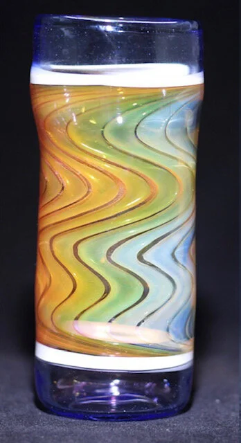 Fumed Jar Cup Glass