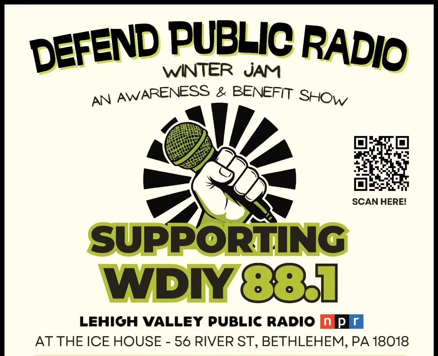 Defend Public Radio | WDIY Benefit Show