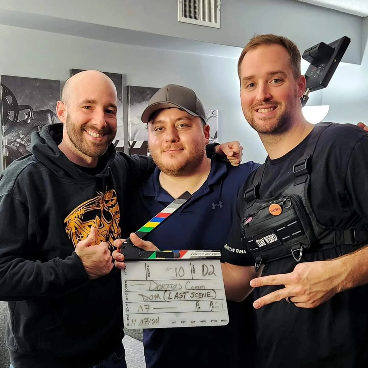 This was a fun one! Stay tuned...🎬#sundayshoot #videocommercial #producerslife