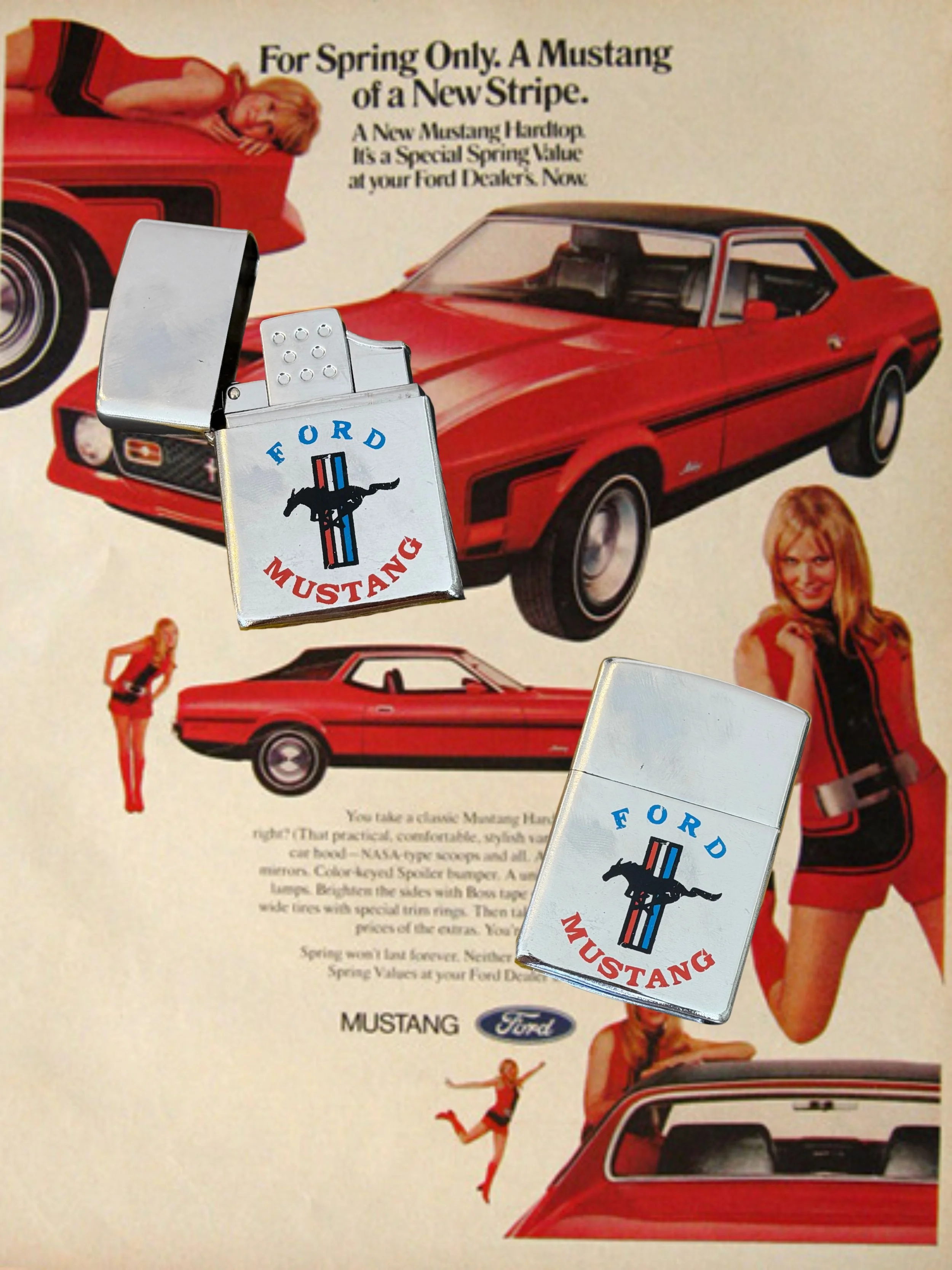 Vintage 1999 Ford Mustang Lighter
