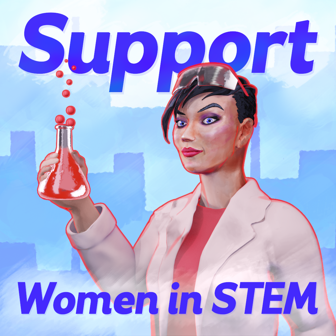 Women in Stem Stylized