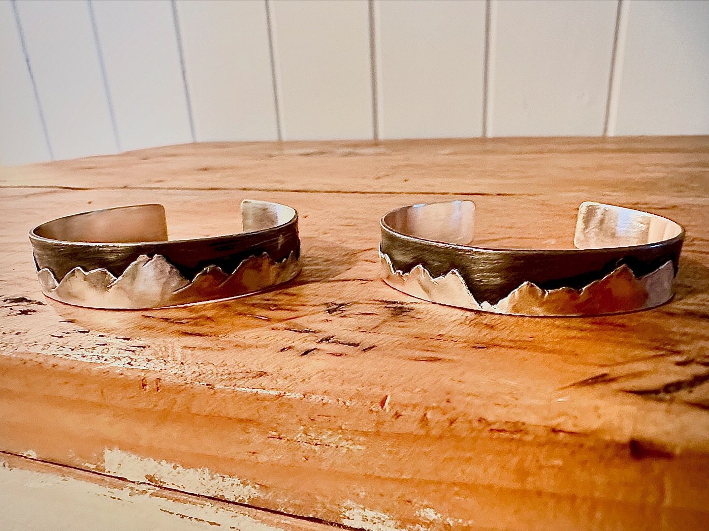 *NEW* mountain cuffs! These will be at the @mtnharvestfest next weekend, come see what else will be up for grabs there first before it&rsquo;s up on my site 🙌
