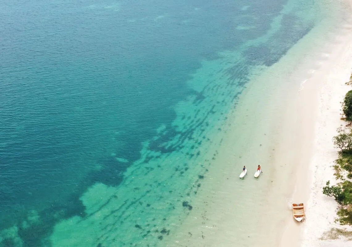 Stand Up Paddleboarding - Shoal Bay