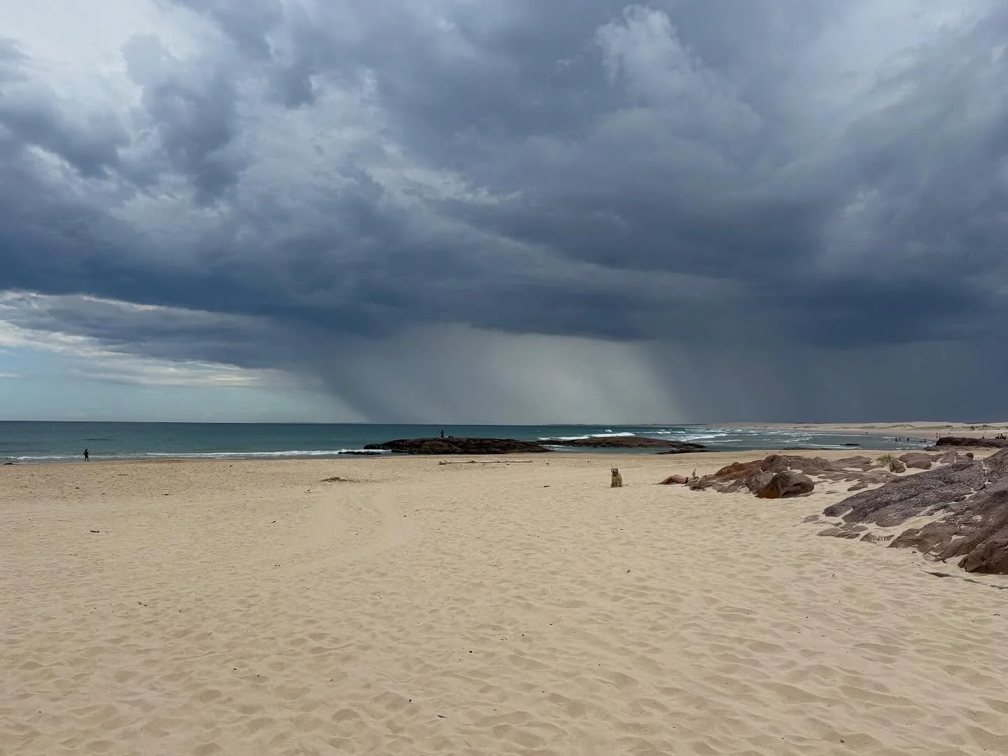 Summer storms rolling in 🌧️
